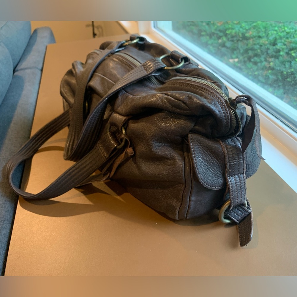 Zadig & Voltaire Brown Leather Bag